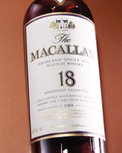 
                      
                        将图片加载到图库查看器，The Macallan Sherry Oak 18 Years 1989
                      
                    