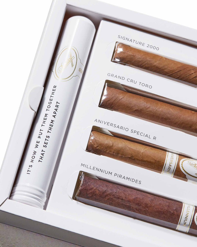 Davidoff The Difference White Brand Cigar Gift Set (Gift item) (Separated Shipment)